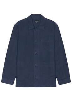 Club Monaco Linen Shirt Jacket