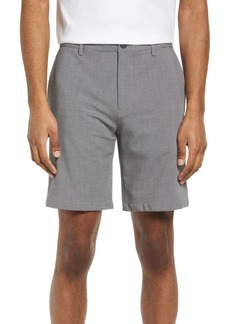 Club Monaco Maddox Houndstooth Shorts in Houndstooth Black/White at Nordstrom
