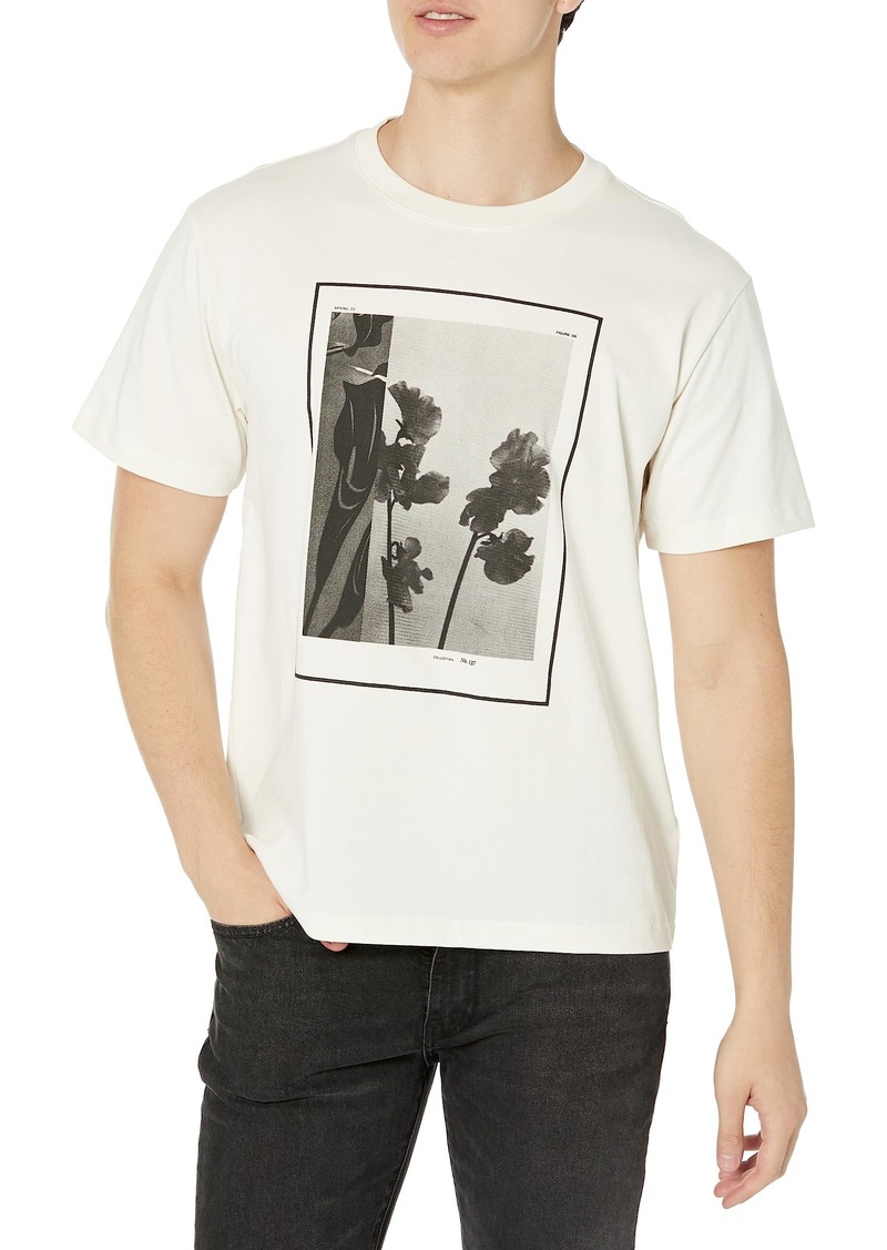 CLUB MONACO Men's FRAMD PRNT T