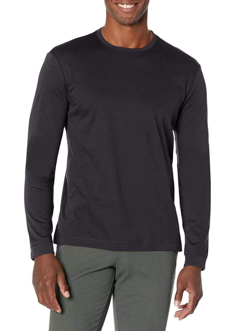 Club Monaco Men's LS Refined Crew  L