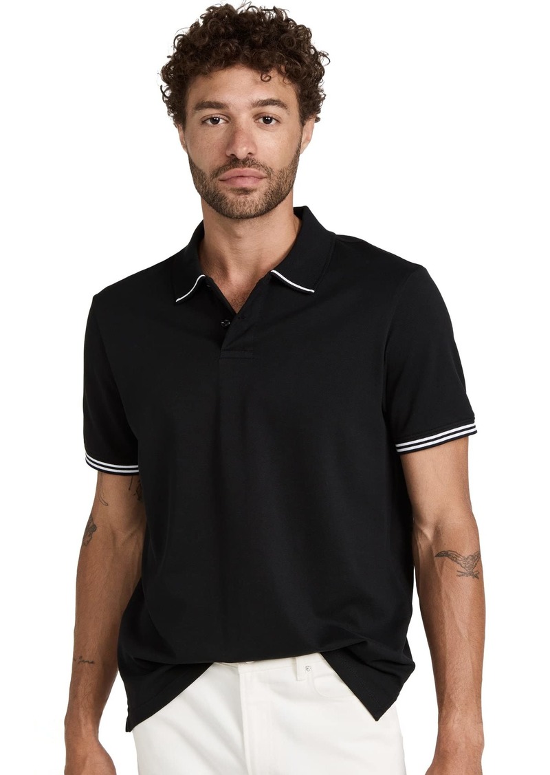 Club Monaco Men's Tipped Collar Polo  XXL