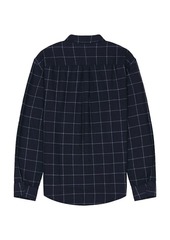 Club Monaco Plaid Utility Shirt