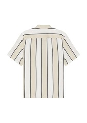 Club Monaco Short Sleeve Cabana Stripe Shirt