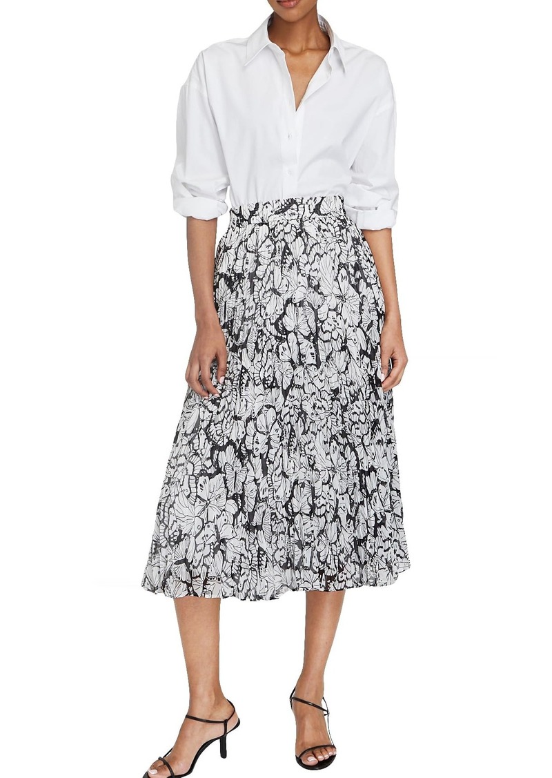 CLUB MONACO Women's Pleat Skirt