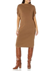 CLUB MONACO Women's Ribbed HIGH Neck Dress