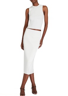 CLUB MONACO Women's Ribbed Pencil Skirt