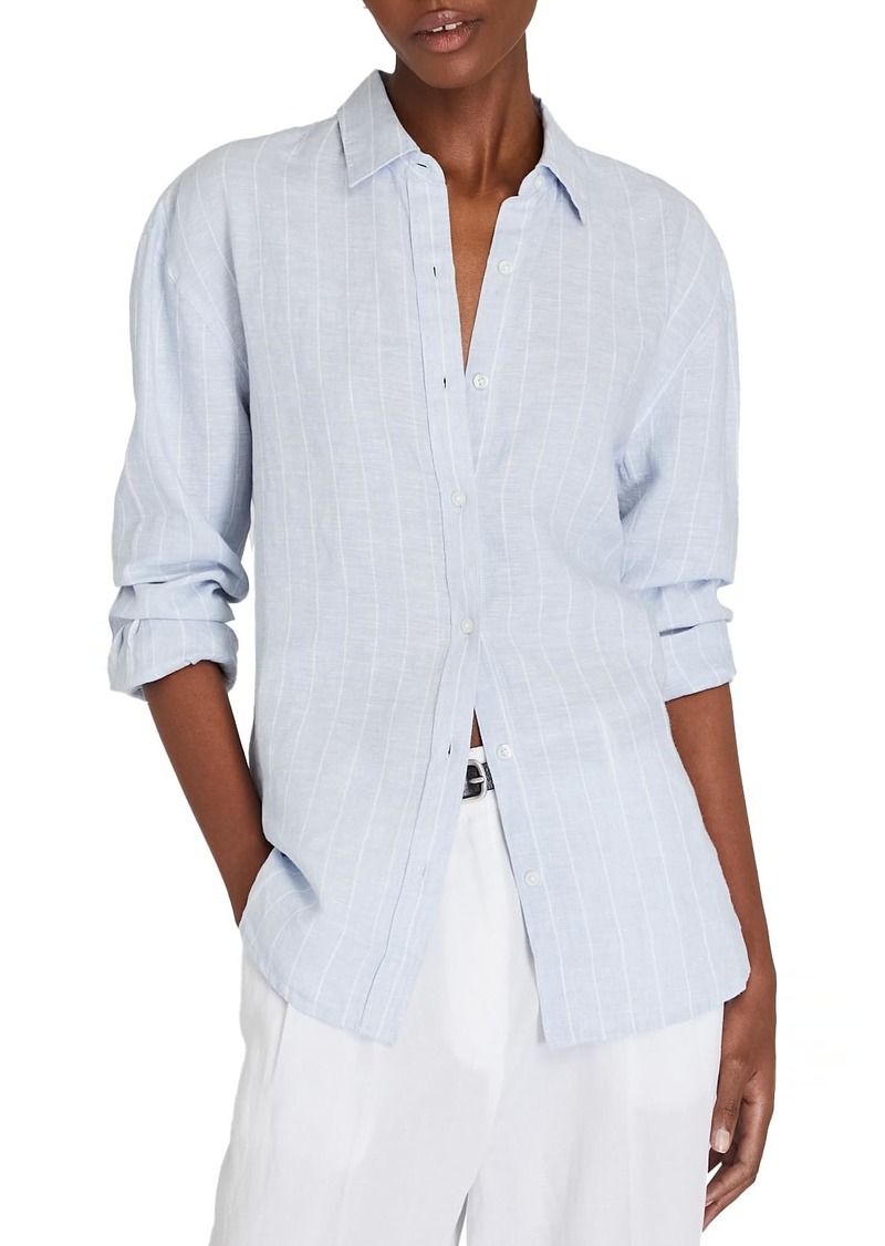 CLUB MONACO Women's Signature Linen Shirt