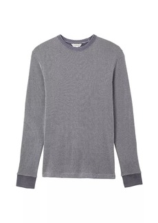 Club Monaco Cotton Thermal Crewneck Sweatshirt