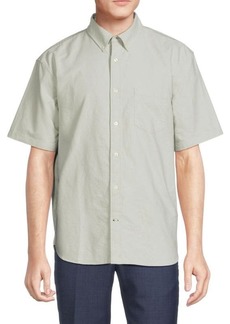 Club Monaco Oxford Short Sleeve Shirt