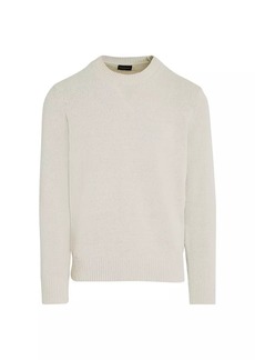 Club Monaco Statement Cotton-Blend Crewneck Sweater