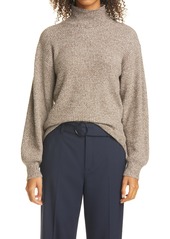 Club Monaco Marled Turtleneck Sweater in Neutral at Nordstrom