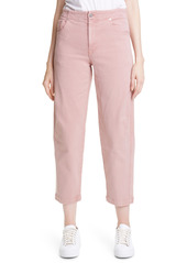 Club Monaco Tea Dyed Darted Jeans in Rose at Nordstrom