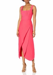 C/Meo Collective Women's Sleeveless Tulip Hem Over Again Midi Dress  M