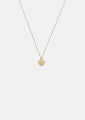 Coach 14 K Gold Heart Pendant Necklace