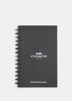 Coach 2023 2024 6 X8 Spiral Diary Book
