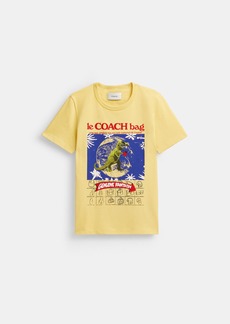 Coach 90's T Shirt In Organic Cotton