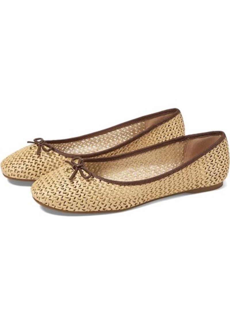 Coach Abigail Raffia Ballet Flat