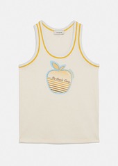 Coach apple graphic jersey tank top