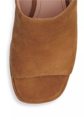 Coach Bobi 55MM Suede Platform Mules