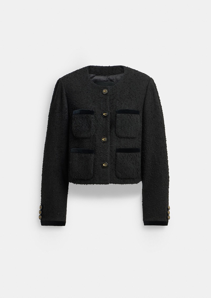 Coach Boucle Jacket