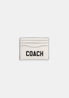 Card Case With Coach Graphic