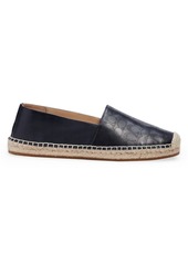 Coach Carley Perforated Leather Espadrilles