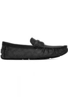 Coach 1941 Black Signature Coin Driver Loafers