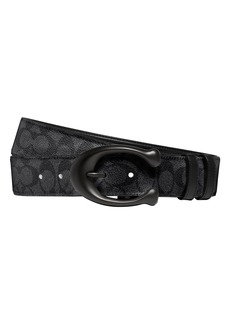 Coach Men's 40 Mm Sculpted C Belt