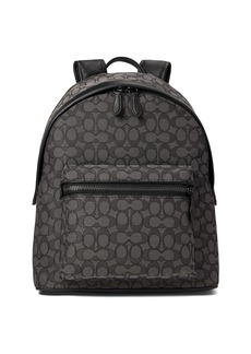 COACH Charter Backpack in Signature Jacquard