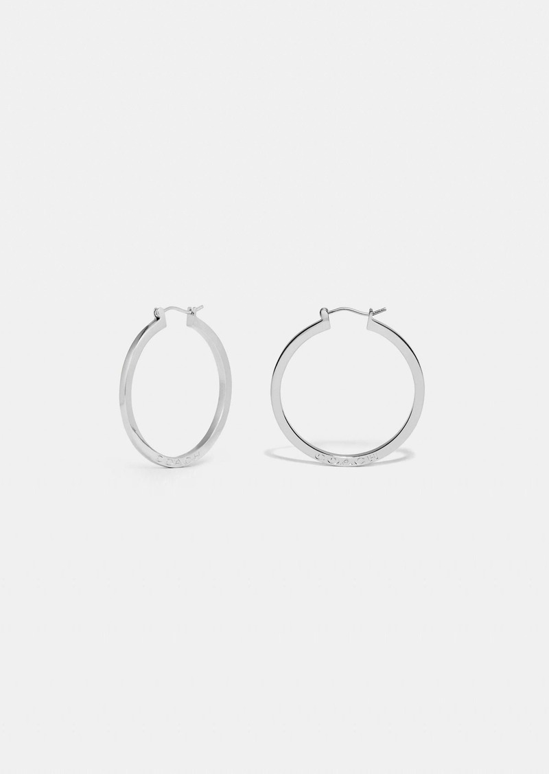 COACH Hoop Earrings