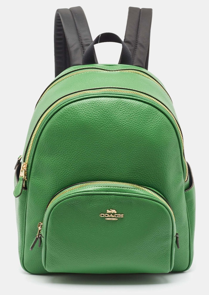 Coach Leather Court Backpack