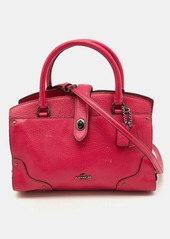 Coach Leather Mercer 24 Satchel