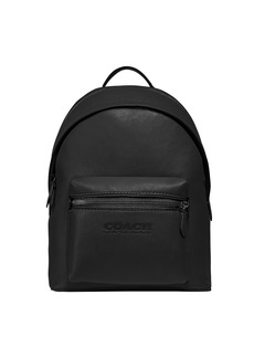COACH Charter Backpack in Refined Pebbled Leather