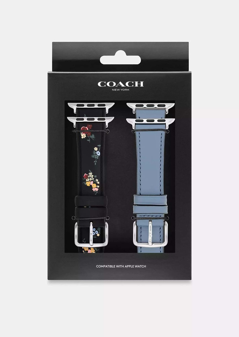 Coach Outlet Apple Watch Strap Set, 38 Mm, 40 Mm And 41 Mm