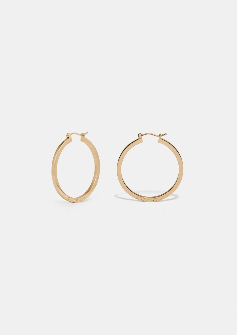 Coach Outlet Hoop Earrings