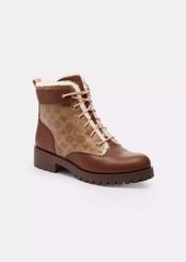 Coach Outlet Lorraine Bootie In Signature Canvas