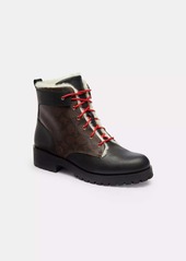 Coach Outlet Lorraine Bootie In Signature Canvas