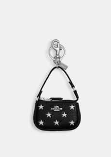 Coach Outlet Mini Nolita Bag Charm With Star Print