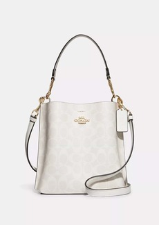 Coach Outlet Mollie Bucket Bag 22 In Signature Canvas