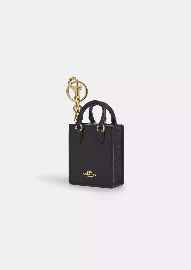 Coach Outlet North/South Mini Tote Bag Charm