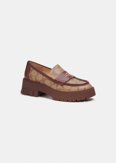 Coach Outlet Ruthie Loafer In Signature Canvas