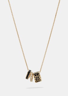 Coach Outlet Signature Enamel Necklace