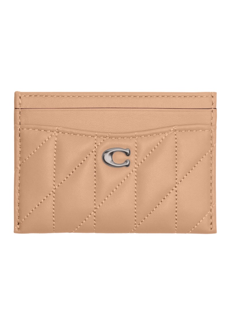 Coach Quilted Pillow Leather Essential Card Case