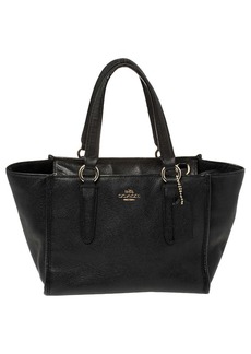 Coach Textured Leather Crosby Tote