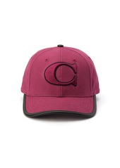 Coach Women's C Cotton Canvas Baseball HAT