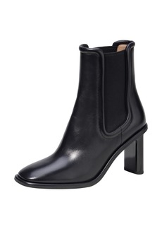 Coach Women's Geneva Leather Bootie Ankle Boot