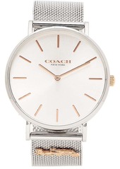 Coach Women's Perry White Dial Watch