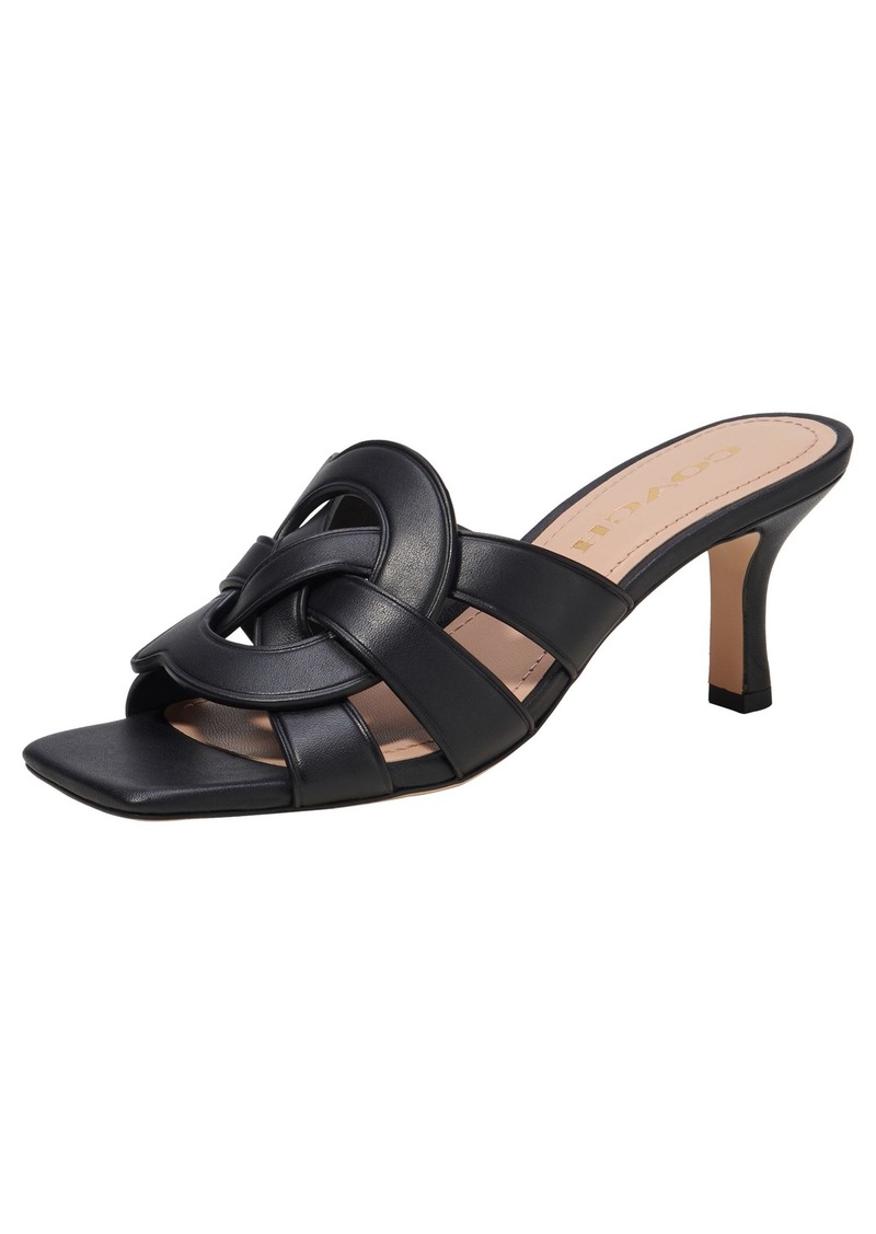 Coach Women's Tillie Leather Sandal Pump