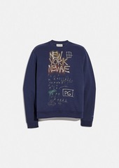 coach x jean-michel basquiat sweatshirt