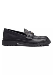 Coach Coin C Coin Signature Leather Loafers